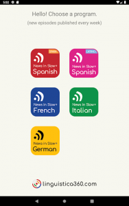 اسکرین شات برنامه linguistica – Learn Spanish, French and more 5