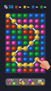 اسکرین شات 1 بازی Bubble Link - Connect & Match