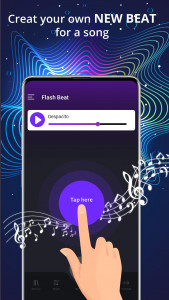اسکرین شات برنامه MP3 Flash - Strobe Light Follow Music Beat 3