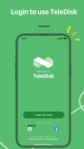 اسکرین شات 1 برنامه TeleDisk: Cloud Storage