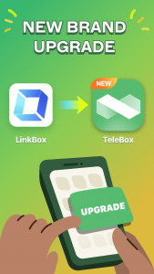 اسکرین شات برنامه Telebox: Linkbox Cloud Storage 1