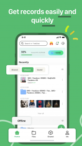 اسکرین شات 4 برنامه TeleDisk: Cloud Storage