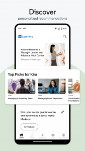 اسکرین شات برنامه LinkedIn Learning 1
