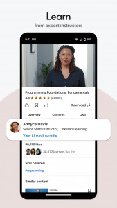 اسکرین شات 3 برنامه LinkedIn Learning