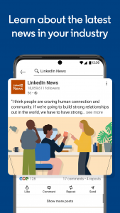 اسکرین شات 3 برنامه linkedin