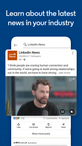 اسکرین شات 3 برنامه linkedin