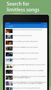 اسکرین شات برنامه Unlimited free music - LinLi player HD music 6