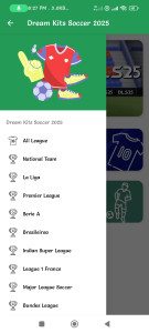 اسکرین شات برنامه Dream Kits Soccer 2025 2