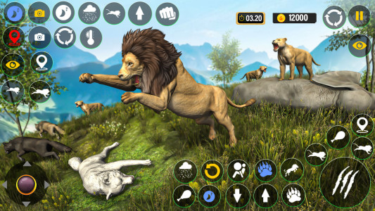 اسکرین شات بازی Lion King 3D Animal Simulator 3