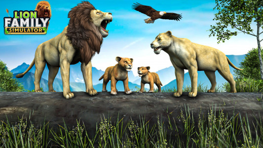 اسکرین شات بازی Lion Games: Lion Simulator 3D 5