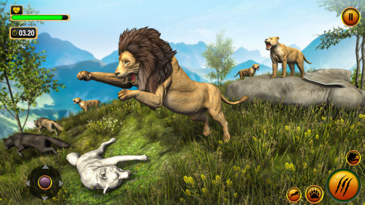 اسکرین شات بازی Lion King Game:Wild Adventure 3