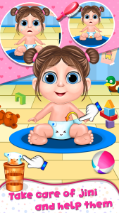 اسکرین شات 3 بازی Daughter Jini  Babysitter care
