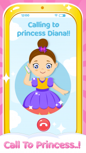 اسکرین شات بازی princess phone game 1