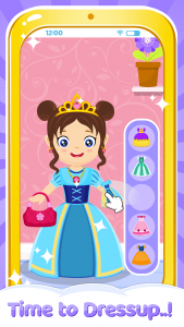 اسکرین شات بازی Baby princess phone game 2