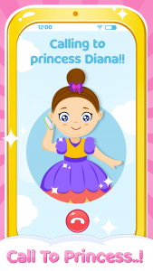 اسکرین شات 1 بازی princess phone game
