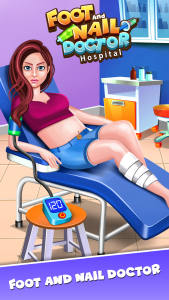 اسکرین شات 1 بازی ASMR Foot Doctor Simulator