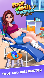 اسکرین شات بازی ASMR Foot Doctor Simulator 1