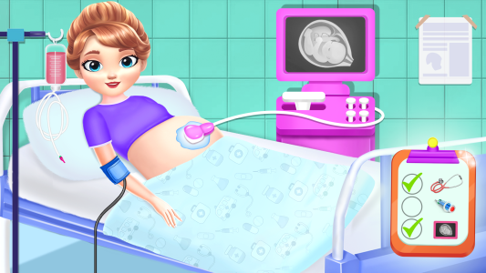 اسکرین شات 1 بازی Cute princess babyshower