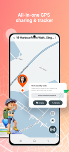 اسکرین شات برنامه GPS Tracker: Family locator 6