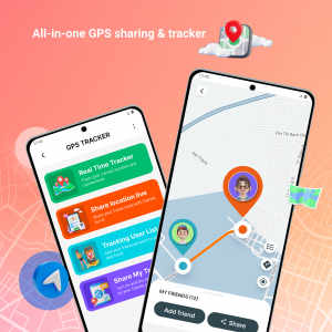 اسکرین شات برنامه GPS Tracker: Family locator 1