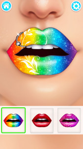 اسکرین شات بازی Lip Art Salon: DIY Makeup Game 2