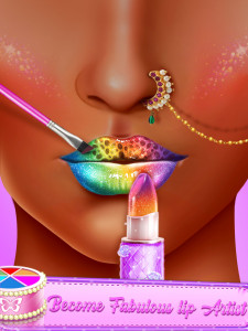 اسکرین شات بازی Lip Art -Lipstick Makeup Game 6