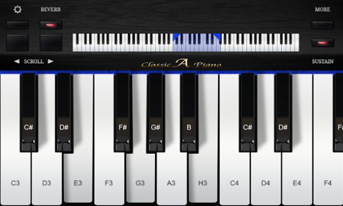 اسکرین شات برنامه Classic A Piano 5