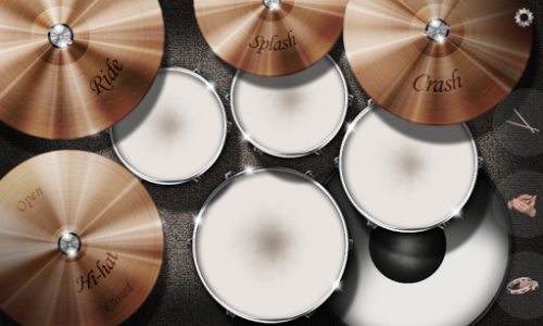 اسکرین شات برنامه Modern A Drum Kit 1