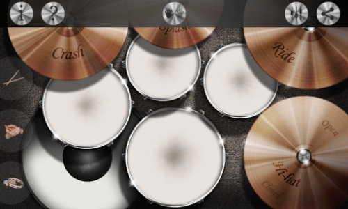 اسکرین شات برنامه Modern A Drum Kit 8