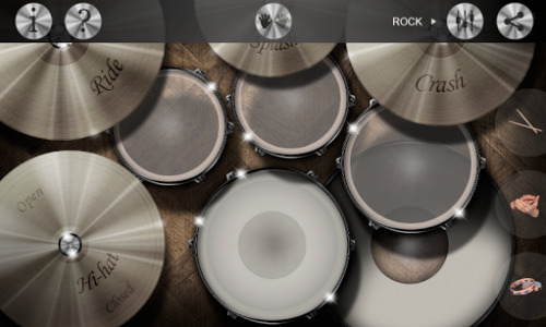 اسکرین شات برنامه Retro A Drum Kit 3