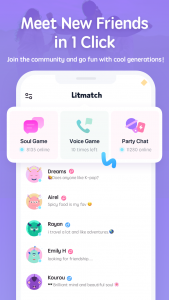 اسکرین شات برنامه Litmatch—Make new friends 1