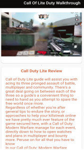 اسکرین شات برنامه Call OF Lite Zone Mobile War Walkthrough 5