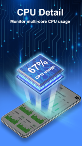 اسکرین شات 2 برنامه CPU Monitor - temperature