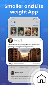 اسکرین شات برنامه Lite for Facebook - Lite App for Messenger 2