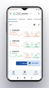 اسکرین شات برنامه LiteFinance cTrader 1