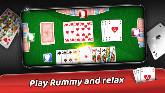 اسکرین شات بازی Rummy - offline card game 1