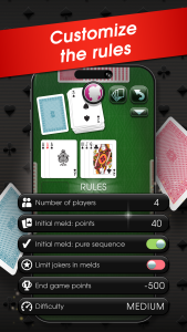 اسکرین شات 5 بازی Rummy - offline card game