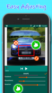 اسکرین شات برنامه Partial Blur Video Editor 5