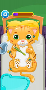 اسکرین شات بازی Little Cat Doctor Pet Vet Game 6