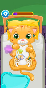 اسکرین شات بازی Little Cat Doctor Pet Vet Game 7