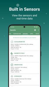 اسکرین شات 5 برنامه Device Info: View phone info