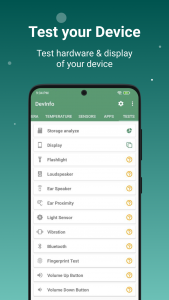 اسکرین شات 3 برنامه Device Info: View phone info