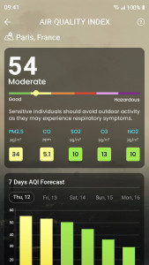 اسکرین شات 4 برنامه Weather forecast