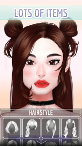 اسکرین شات بازی Avatar Character: Girl Creator 3