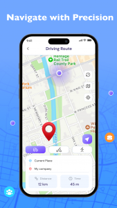 اسکرین شات 3 برنامه GPS Maps and GPS Directions