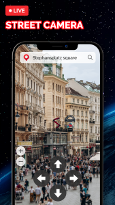 اسکرین شات برنامه Live Earth Map: Street View 3D 2