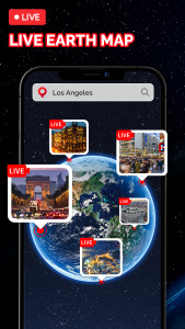 اسکرین شات برنامه Live Earth Map: Street View 3D 1