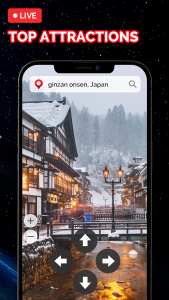اسکرین شات برنامه Live Earth Map: Street View 3D 8