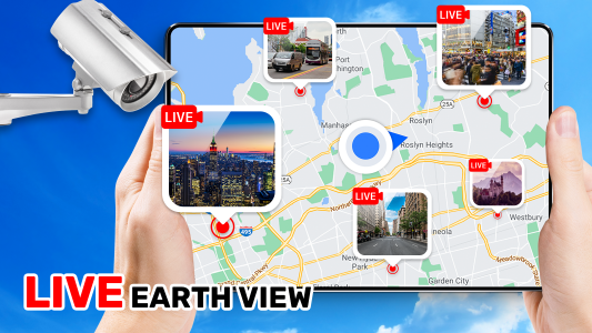 اسکرین شات برنامه Live Earth Map: Street View 3D 8