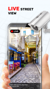 اسکرین شات برنامه Live Earth Map: Street View 3D 4